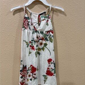Papermoon White Floral Camisole Top NEW- Small